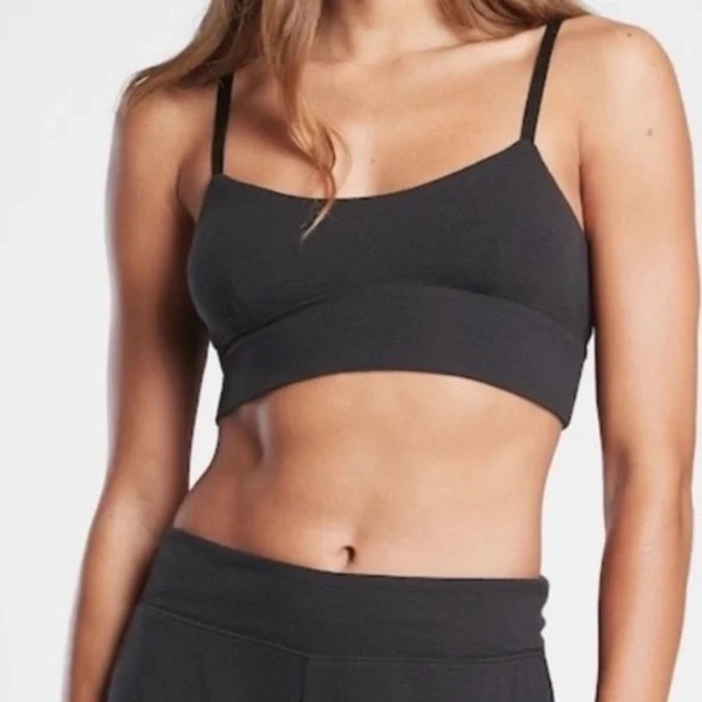 NWT ATHLETA Well Rested Rib Sleep Bra - Picture 3 of 5